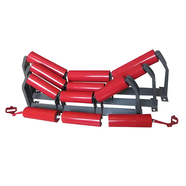 Conveyor bracket and idler frame