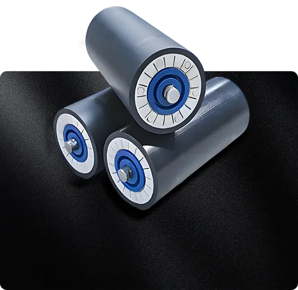 Rubber Coated Impact Roller