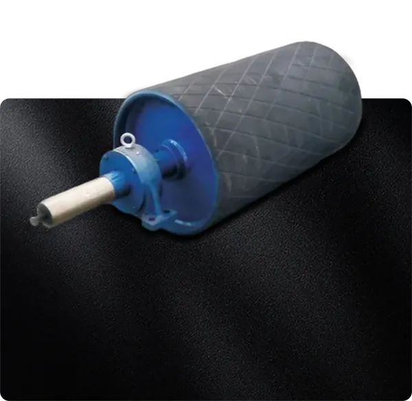 Drive pulley for belt conveyor